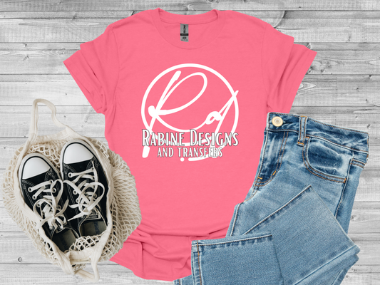 Adult Unisex Short Sleeve Shirt-Coral Silk