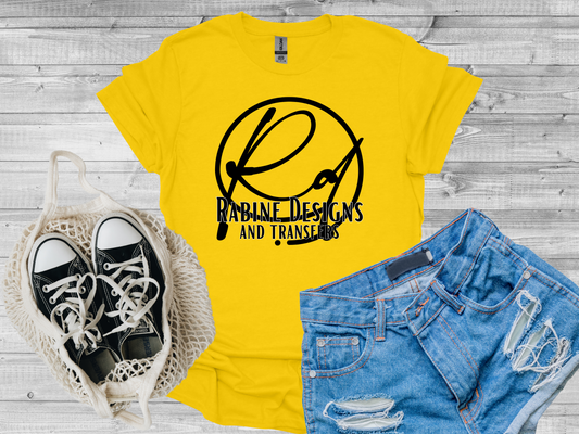 Adult Unisex Short Sleeve Shirt-Daisy Yellow