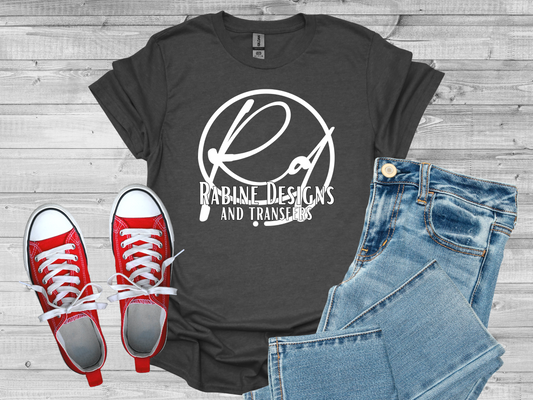Adult Unisex Short Sleeve Shirt-Dark Heather Grey