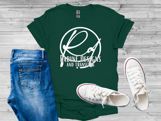 Adult Unisex Short Sleeve Shirt-Forest Green
