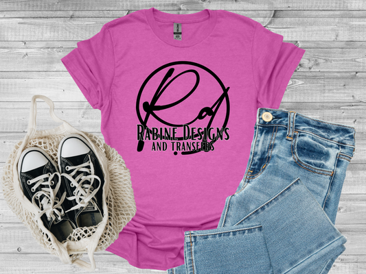 Adult Unisex Short Sleeve Shirt-Heather Berry