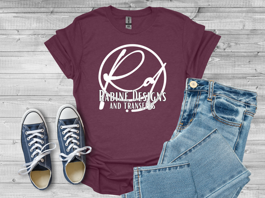 Adult Unisex Short Sleeve Shirt-Heather Maroon