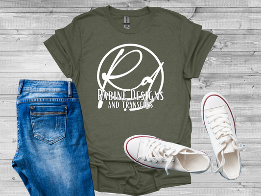 Adult Unisex Short Sleeve Shirt-Heather Military Green