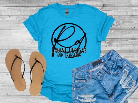 Adult Unisex Short Sleeve Shirt-Heather Sapphire