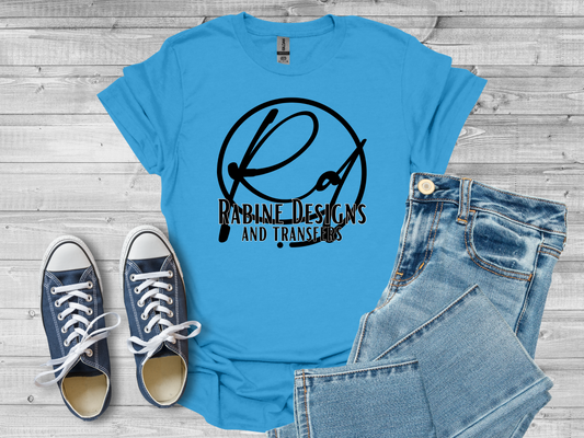 Adult Unisex Short Sleeve Shirt-Iris Blue