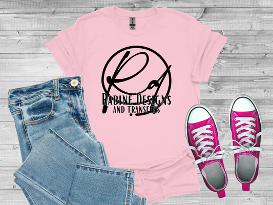 Adult Unisex Short Sleeve Shirt-Light Pink