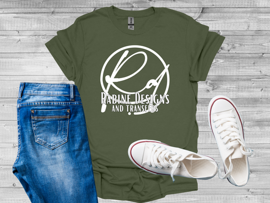 Adult Unisex Short Sleeve Shirt-Military Green