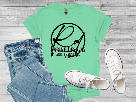 Adult Unisex Short Sleeve Shirt-Mint Green