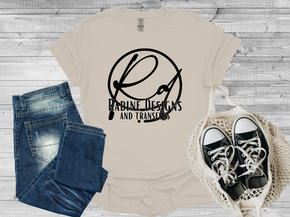Adult Unisex Short Sleeve Shirt-Natural