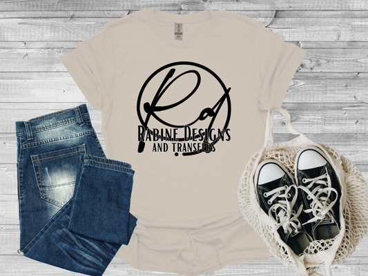Adult Unisex Short Sleeve Shirt-Natural