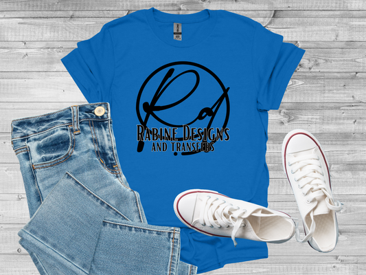 Adult Unisex Short Sleeve Shirt-Royal Blue