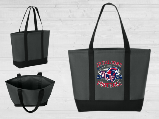 VCJF Football and Cheer Day Tote Bag