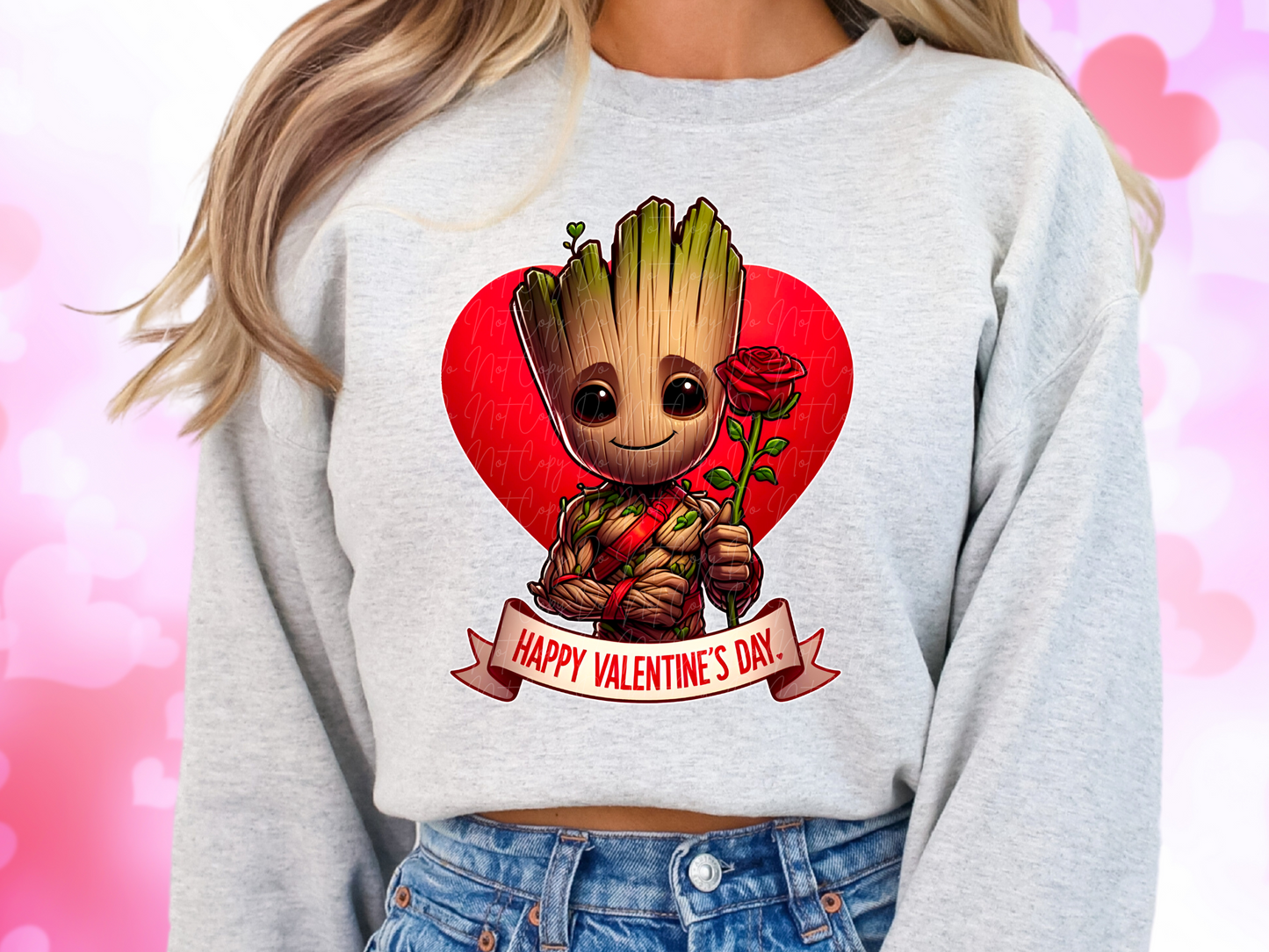 Groot Valentine's Day Sweatshirt