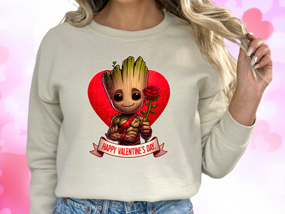 Groot Valentine's Day Sweatshirt