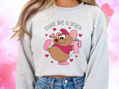 Gus Gus Lookin' Like A Snack Valentine's Day Sweatshirt