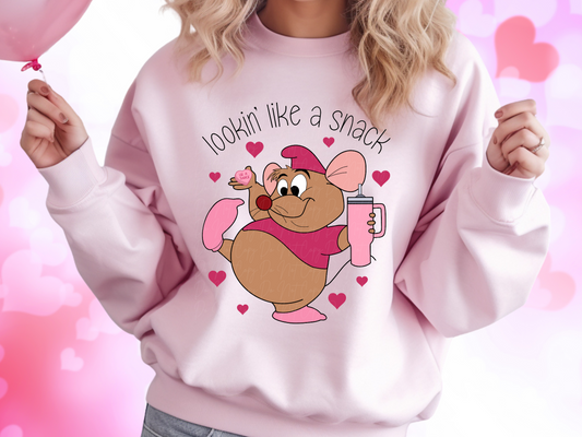 Gus Gus Lookin' Like A Snack Valentine's Day Sweatshirt