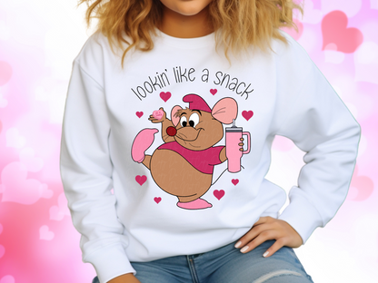 Gus Gus Lookin' Like A Snack Valentine's Day Sweatshirt