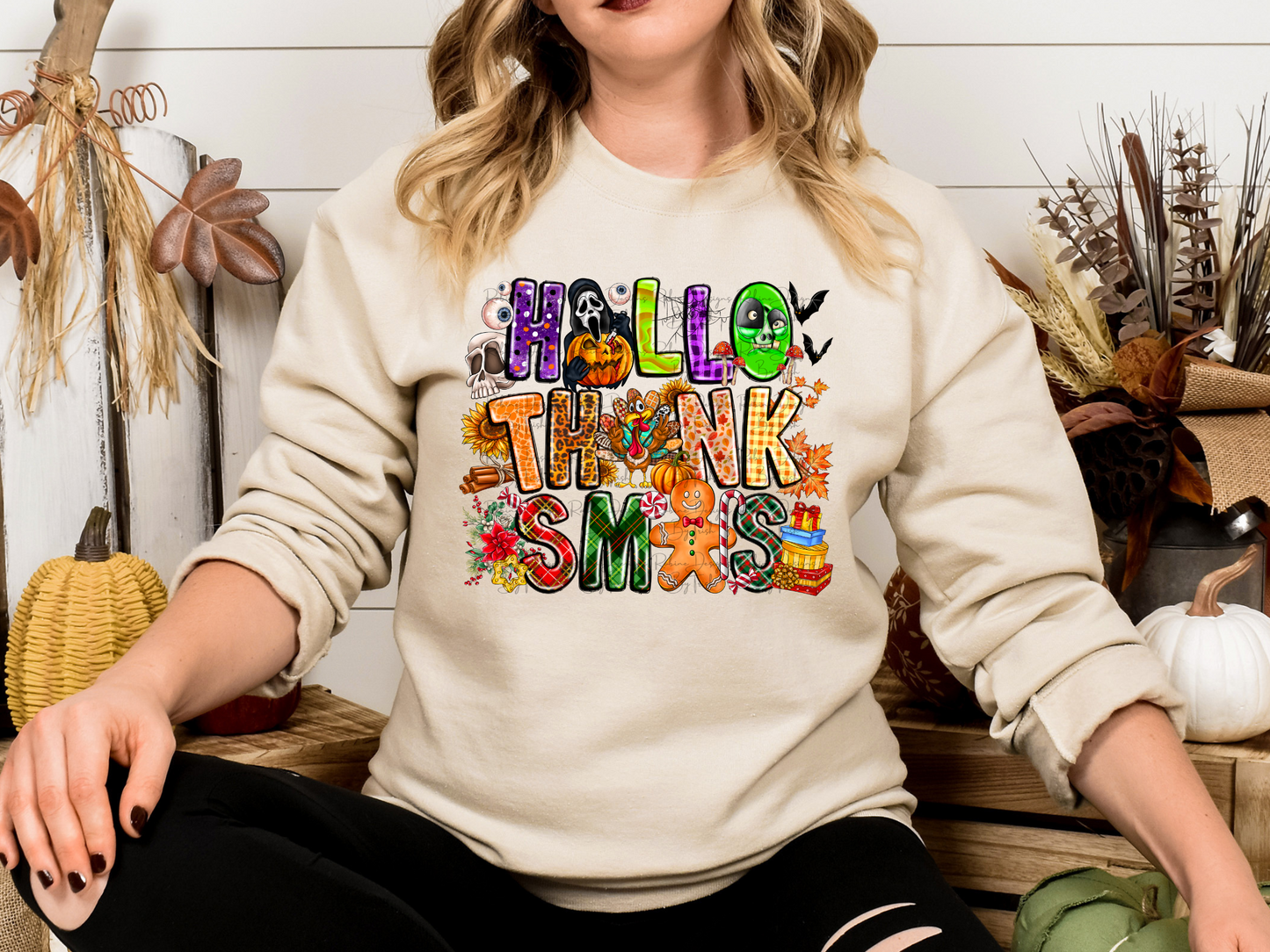 Hallothankmas Sweatshirt