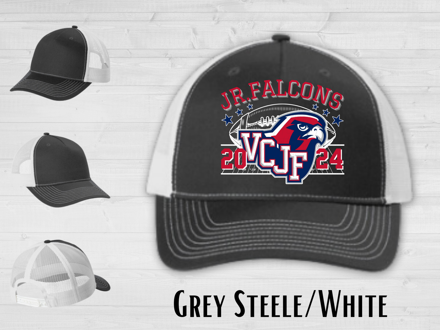 VCJF Football and Cheer Snapback Trucker Hat