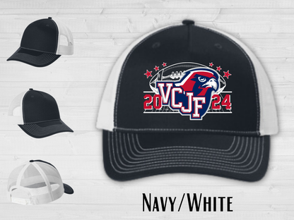 VCJF Football and Cheer Snapback Trucker Hat