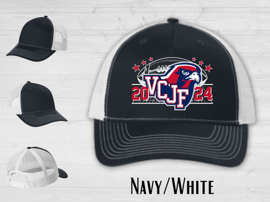 VCJF Football and Cheer Snapback Trucker Hat