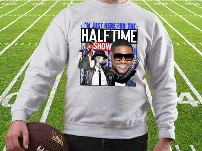 I'm Just Here For The Super Bowl Football Halftime Usher Show Shirt
