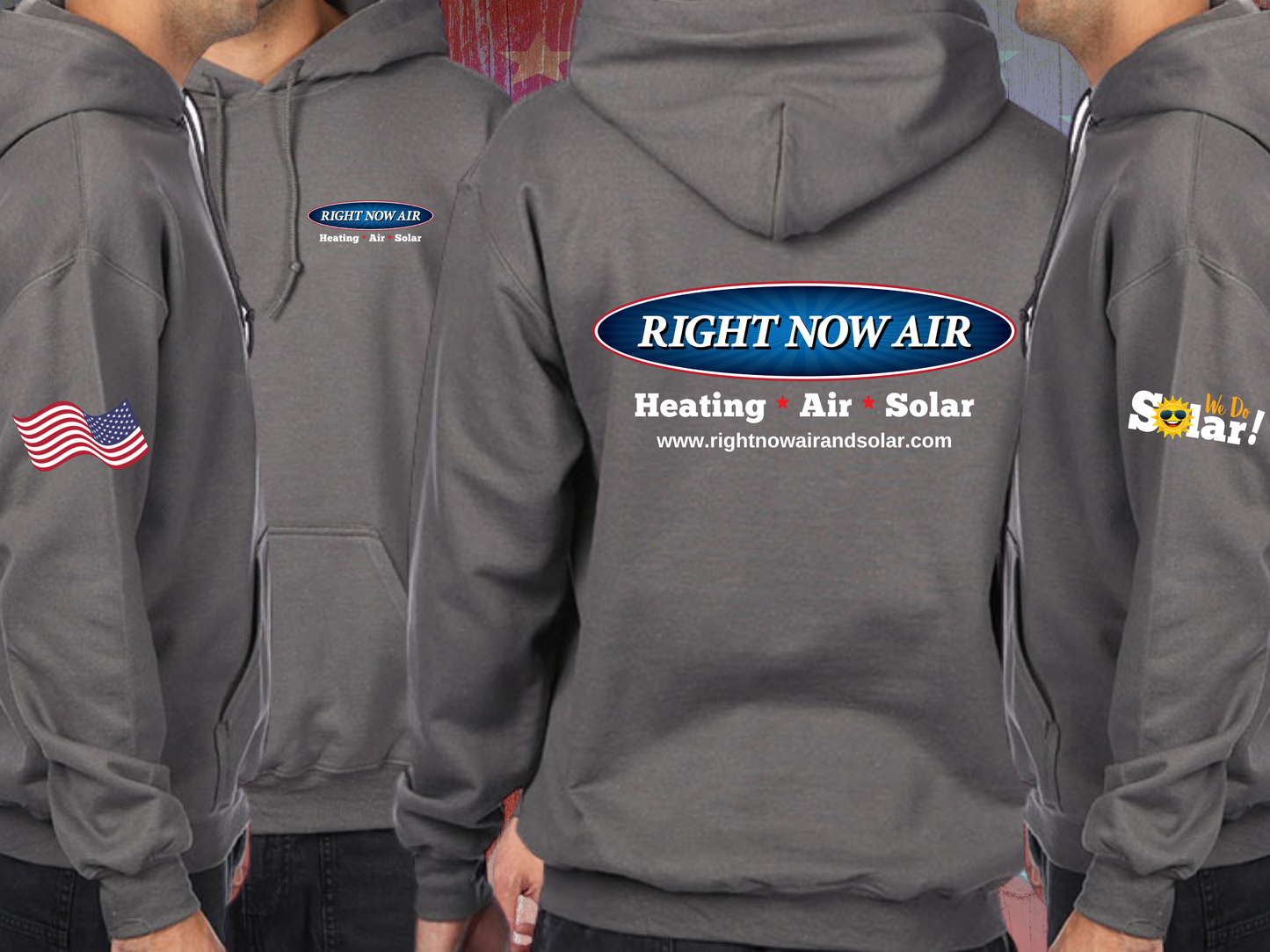 Right Now Air & Solar Sweatshirt-No Hood (Tall Sizing)