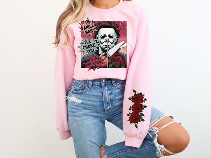 I'm Vanilla Baby I'll Choke You But I Ain't No Killa Baby Sweatshirt