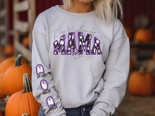 In My Spooky Mama Era Halloween Sweatshirt