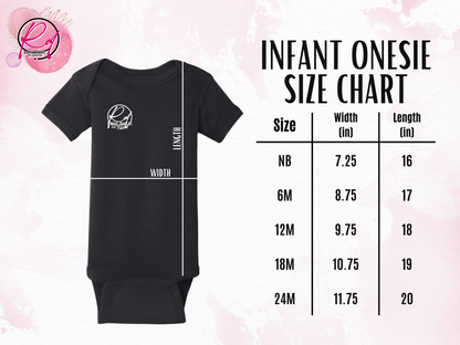VCJF Football and Cheer Design 1 - Baby Onesie