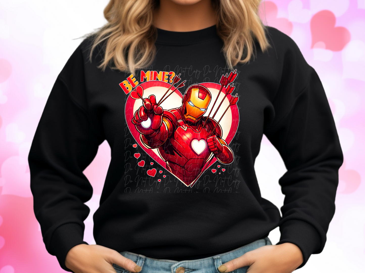 Be Mine Iron Man Valentine's Day Sweatshirt