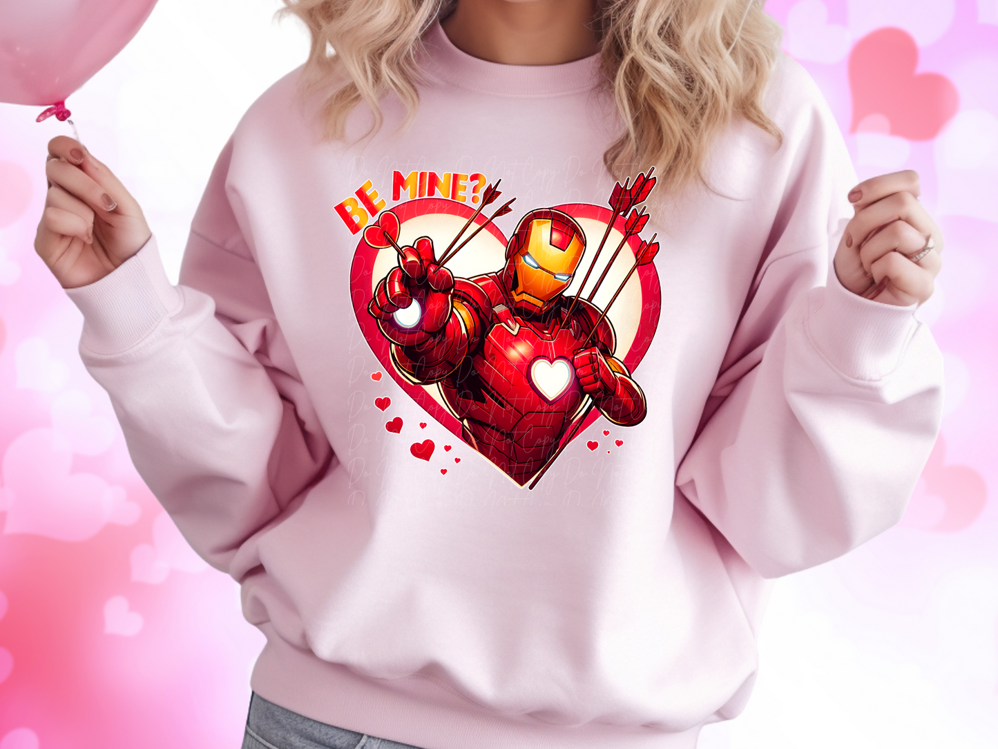 Be Mine Iron Man Valentine's Day Sweatshirt