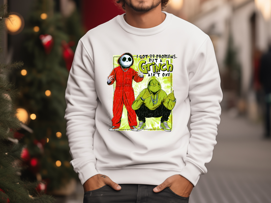 Jack Red Jumpsuit I Got 99 Problems But A Mean Green One Ain't One Christmas DTF Transfers - KPI1003
