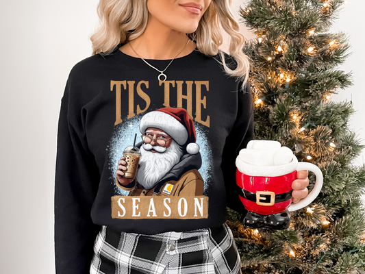 Tis The Season Santa Christmas DTF Transfers - KPI1133