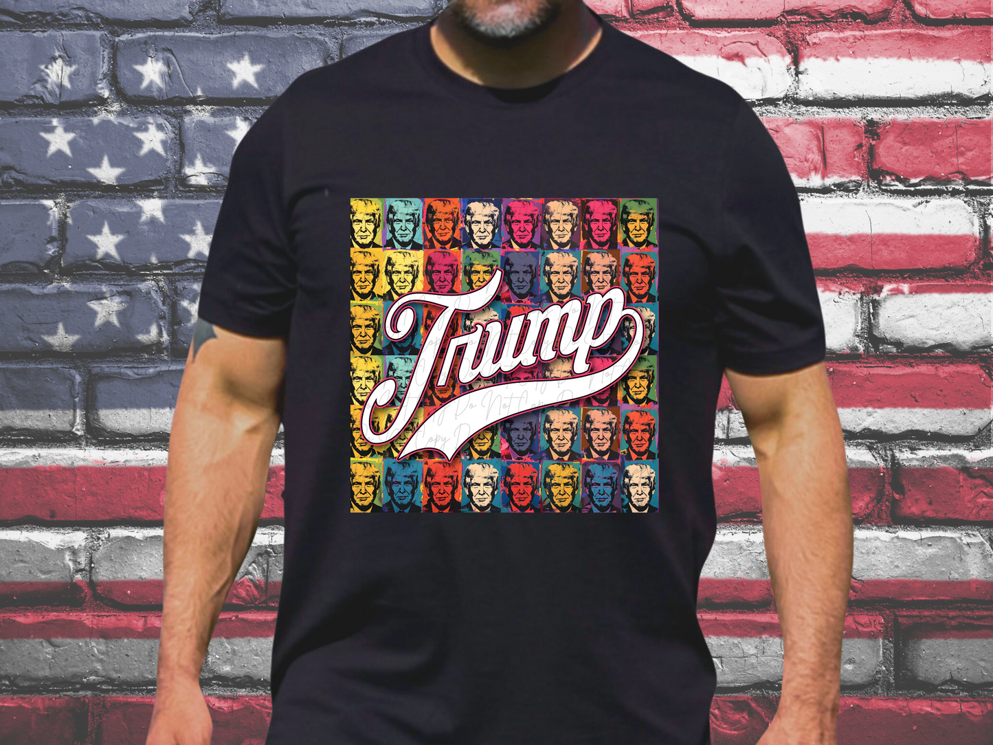 Trump Record Cover Political USA DTF Transfer - KPI1570