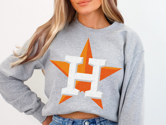 Houston Astros Baseball DTF Transfer - KPI1818