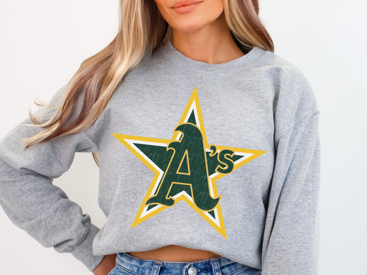Oakland Athletics Baseball DTF Transfer - KPI1820