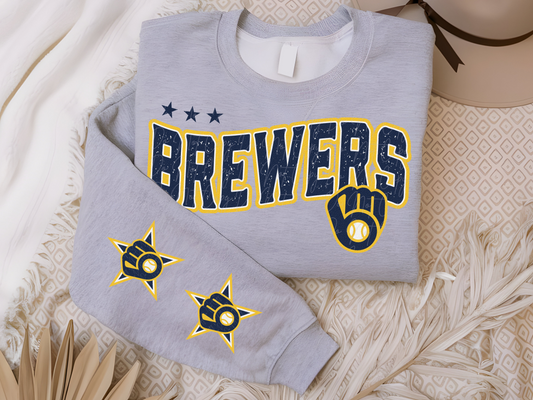 Milwaukee Brewers Baseball DTF Transfer - KPI1826