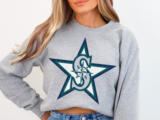 Seattle Mariners Baseball DTF Transfer - KPI1840