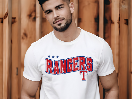 Texas Rangers Baseball DTF Transfer - KPI1855