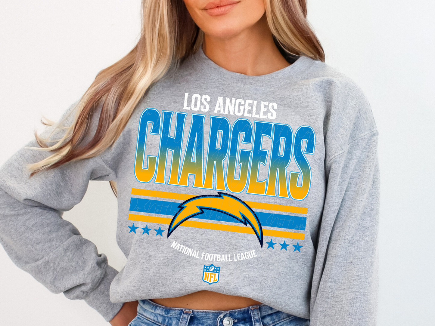 Los Angeles Chargers Football DTF Transfer - KPI2234