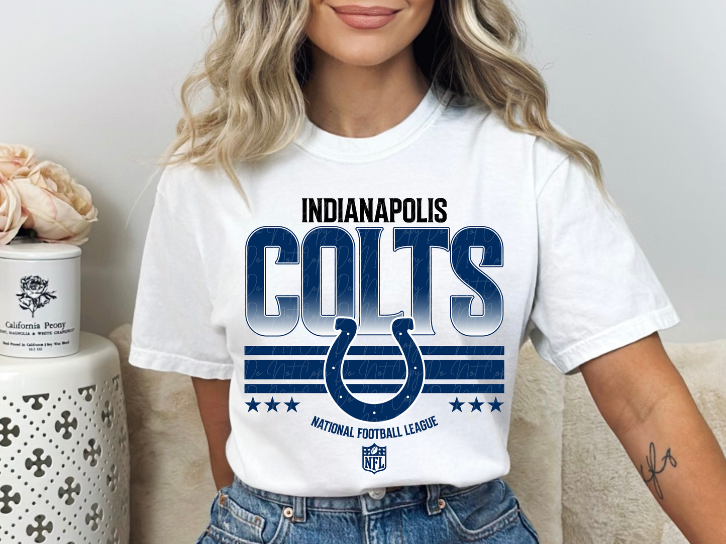 Indianapolis Colts Football DTF Transfer - KPI2237