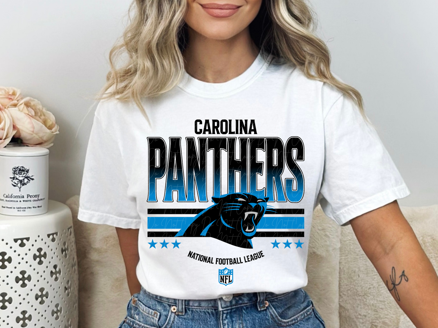 Carolina Panthers Football DTF Transfer - KPI2261