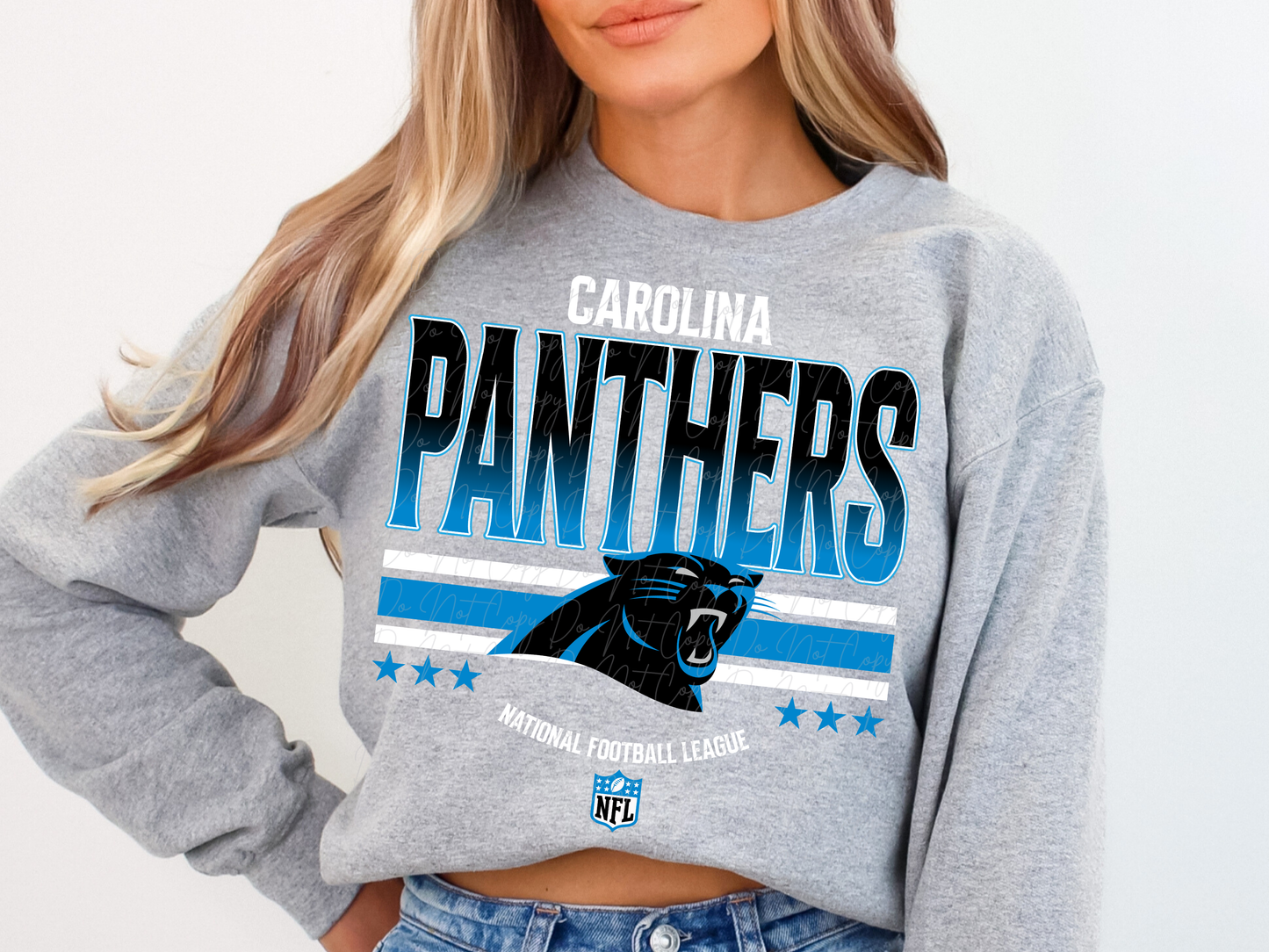 Carolina Panthers Football DTF Transfer - KPI2262