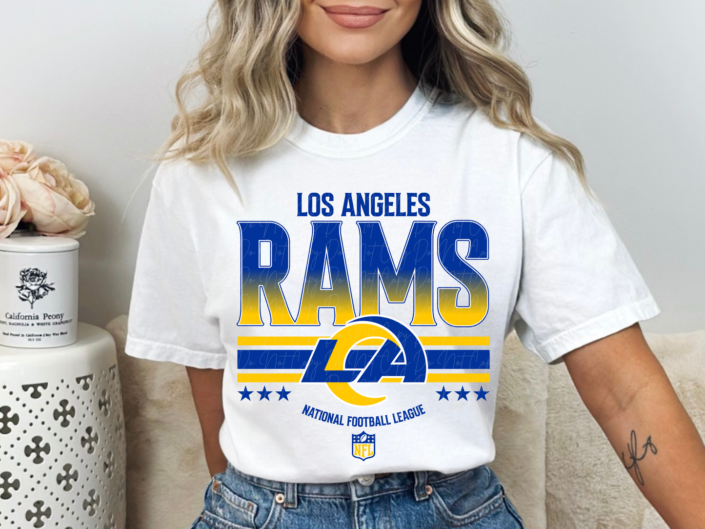 Los Angeles Rams Football DTF Transfer - KPI2267