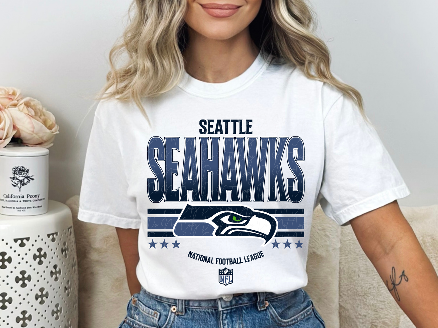 Seattle Seahawks Football DTF Transfer - KPI2273