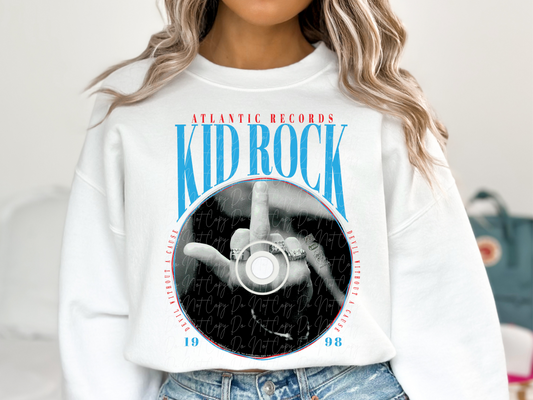 Kid Rock Devil Without A Cause Music Nostalgia Records DTF Transfers - KPI2315