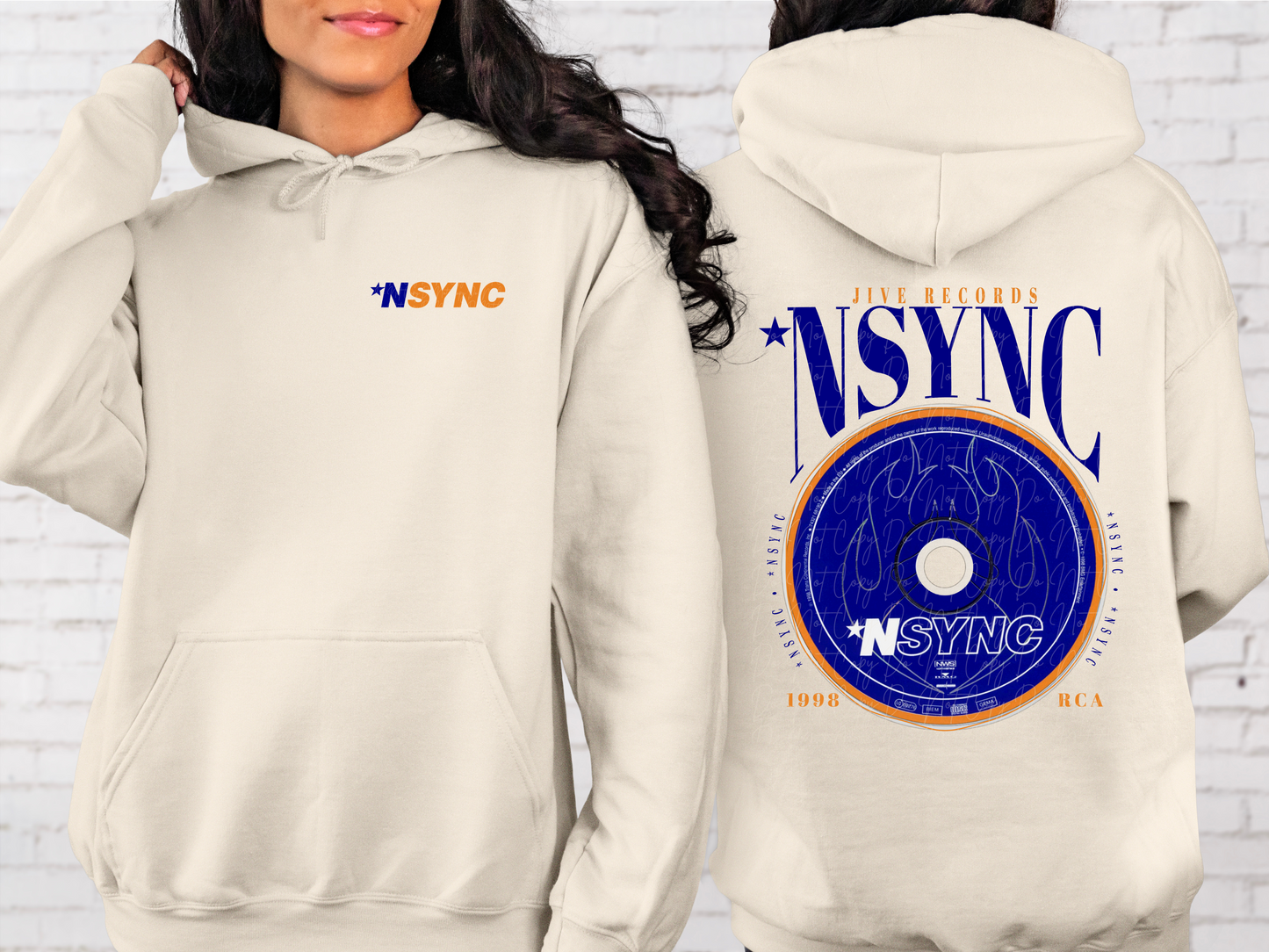 NSync 1998 Music Nostalgia Records DTF Transfers - KPI2325