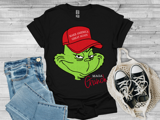 Make America Great Again MAGA Grinch Trump Political USA DTF Transfer - KPI2350