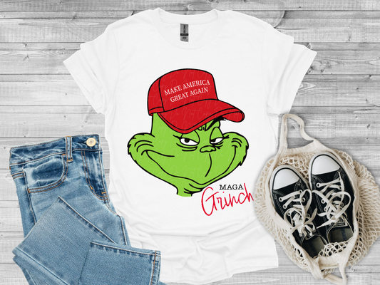 Make America Great Again MAGA Grinch Trump Political USA DTF Transfer - KPI2351